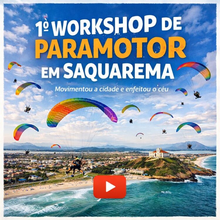 1º Workshop de Paramotor em Saquarema.