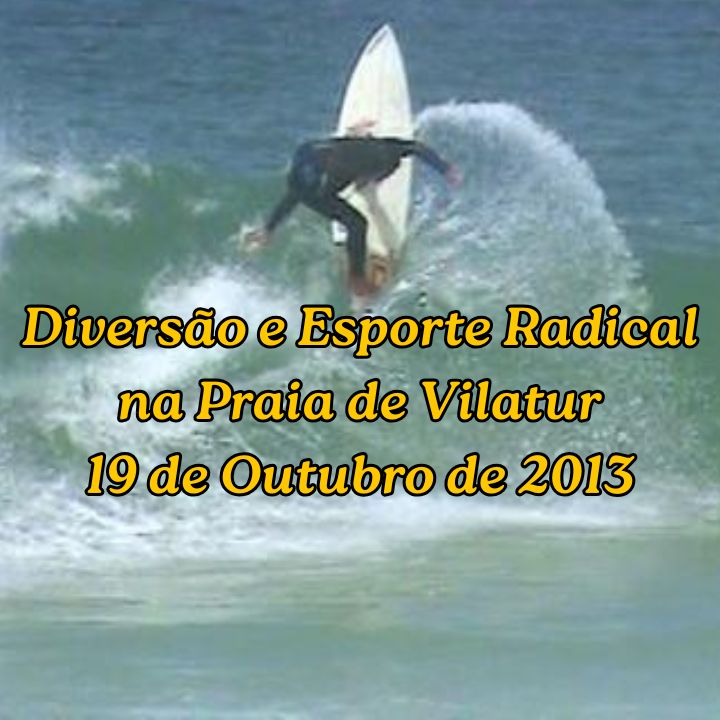 Surfista dropando uma onda enorme na Praia de Vilatur (Saquarema) em 19/10/2013.