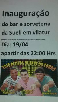 Inauguração do Bar e Sorveteria da Sueli em Vilatur (Saquarema/RJ)
