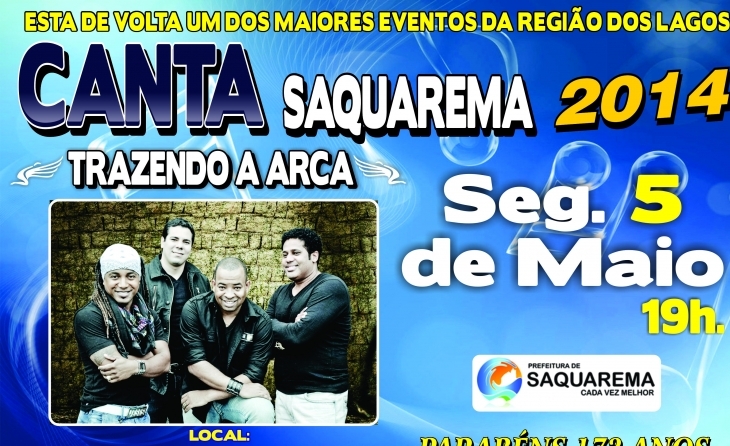 Festival Canta Saquarema 2014.