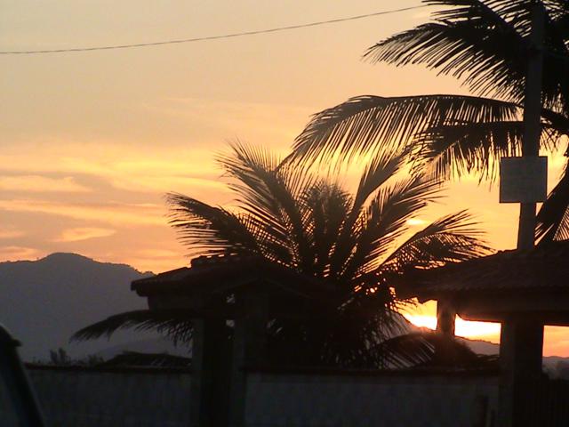 Um belo fim de tarde de Outono em Vilatur (Saquarema).
