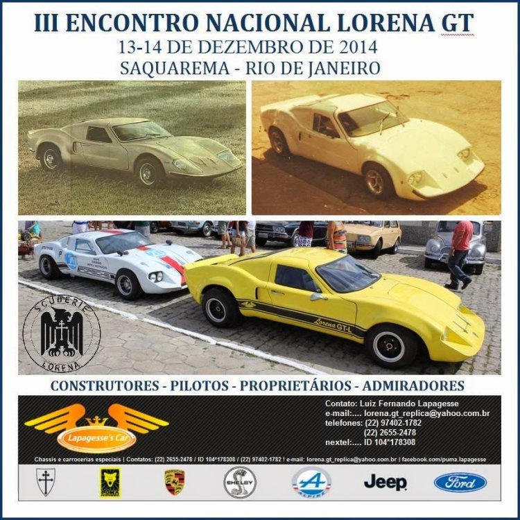 Encontro Nacional de Lorena GT em Saquarema (RJ).
