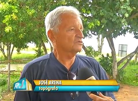 Lagoa de Jacarepiá em Vilatur (Saquarema/RJ), continua seca e preocupa moradores.