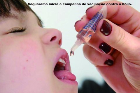 Saquarema inicia a campanha de vacinação.