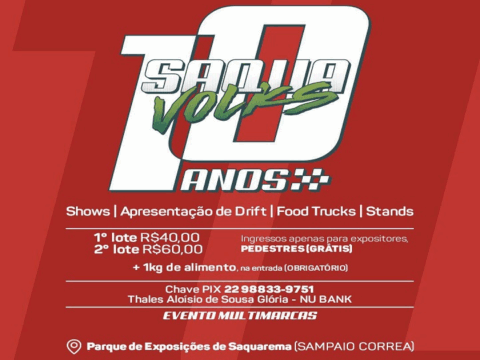 SaquaVolks 10 anos