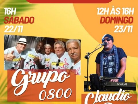 Final de semana musical em Vilatur: Grupo 0800 e Claudio Paes agitam o Belar nos dias 22 e 23 de novembro de 2025 Festival de música no Belar