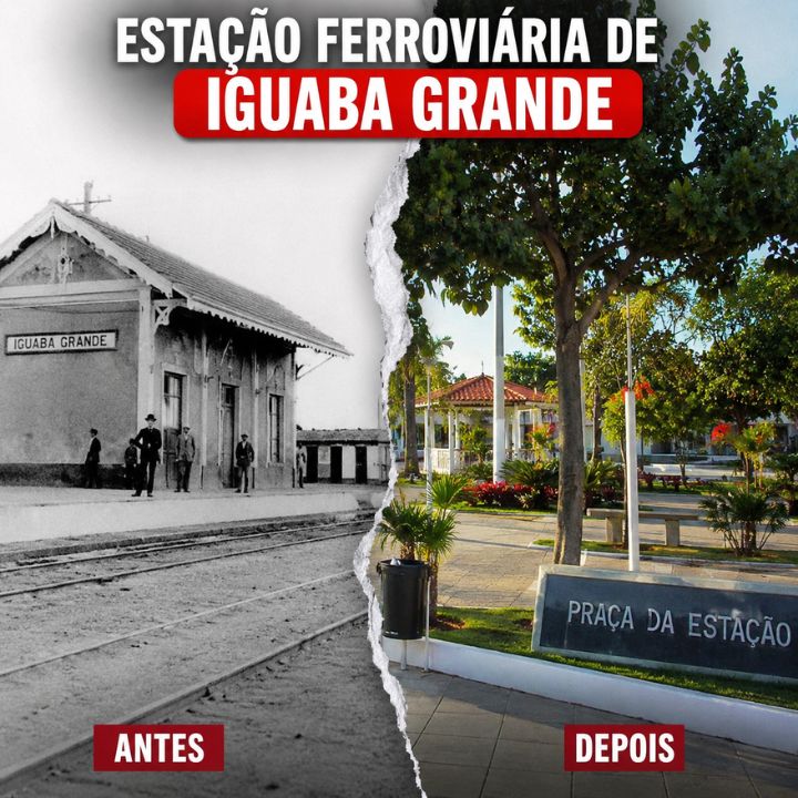 Você sabia que a antiga estação ferroviária de Iguaba Grande não foi demolida por abandono?