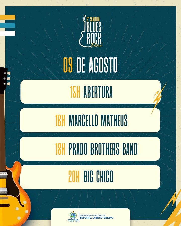 2º Saquá Blues Rock Festival 2026