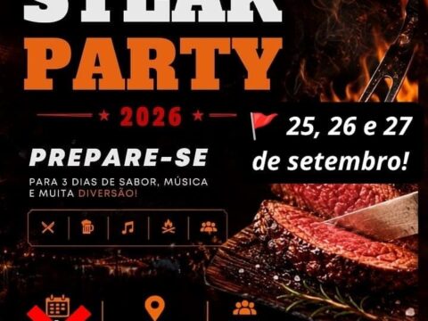 Steak Party Saquarema 2026 💥Dias 25, 26 e 27 de setembro 💥 Guia Completo do Festival de Churrasco com Entrada Gratuita Steak Party Saquarema 🚩 25, 26 e 27 de Setembro de 2026.